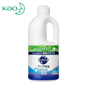 Kao �ԉ� �H���� �L���L���b�g �N���A���� �߂����p 1250ml (1��) �i�ԁF418609