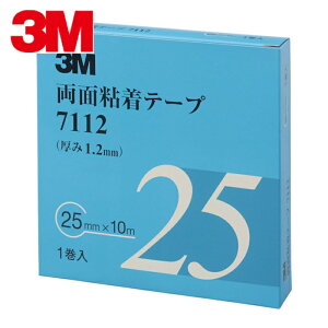3M �X���[�G�� �����ԊO�����i�Œ� ���ʔS���e�[�v 7112 25mm×10m ����1.2mm �D�F 1������ (1��) �i�ԁF7112 25 AAD