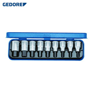 GEDORE �Q�h���[ 6156250 �w�L�T�S���r�b�g�\�P�b�g�Z�b�g 1/2 9�Z�b�g IN19PM (1S)