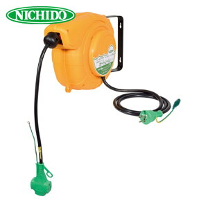 �����H�� NICHIDO AL-E103N �����������[�� �I�[�g���[�� 100V 3�c×10m �A�[�X�t AL-E103N (1��)