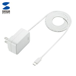 �T�����T�v���C USB PD�Ή�AC�[�d��iUSB TypeC�P�[�u����̌^18W�j (1��) �i�ԁFACA-PD82W