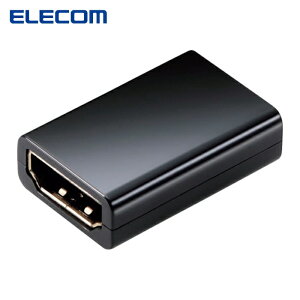 �G���R�� ELECOM HDMI�����A�_�v�^�[ �X�g���[�g �X�����^�C�v �u���b�N (1��) �i�ԁFAD-HDAASS01BK