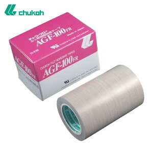 ���������H�� �t�b�f�����i�e�t����PTFE���j�K���X�N���X�S���e�[�v AGF�[100FR 0.18t×100w×10m (1��) �i�ԁFAGF100FR-18X100