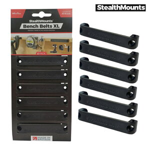 StealthMounts BB-XL-BLK-6 �c�[���z���_�[ �x���`�x���gXL �u���b�N 6 �� (1S)