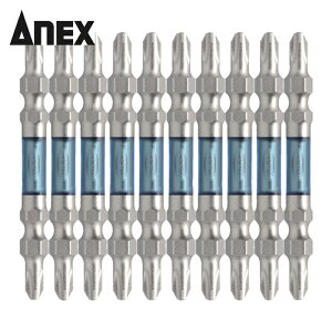 �A�l�b�N�X ANEX ARHS-14M-2-65 �h���C�o�[�r�b�g(�g�[�V�����^�C�v) �n�C�p�[���x�r�b�g �X�����^�C�v �����n��+2×�S��65mm (10�{��) (1Pk)