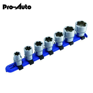 �X�G�J�Q�c�[�� Pro-Auto BEX-307S 3/8DR.7PC.�G�N�X�g���N�^�[�\�P�b�g�n���K�[�Z�b�g (1S)