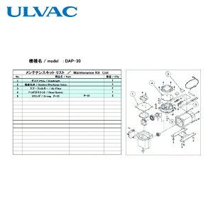 �A���o�b�N DAP-30 MAINTENANCEKIT �^��|���v�p�����e�i���X�L�b�h DAP-30�p (1��)