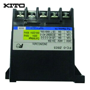 �L�g�[ KITO �d�C�`�F�[���u���b�N �L�g�[�Z���N�gED3B�`�p���i �R���^�N�^�[ FC-OZ603 200V (1��) �i�ԁFE2DEX10S96172