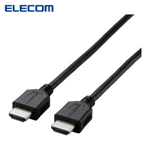 �G���R�� ELECOM CAC-HD14EL10BK HDMI�P�[�u�� �C�[�T�l�b�g�Ή� �G�R�p�b�P�[�W 1.0m �u���b�N (1�{)