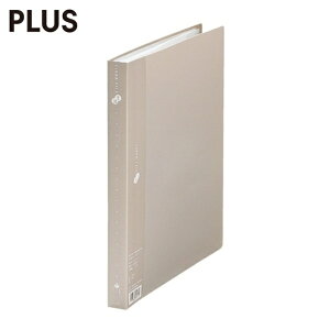 PLUS �v���X 88430�j�N���A�[�t�@�C��40P FC-124EL A4S �O���[ (1��) �i�ԁFFC-124EL GY