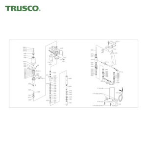 �g���X�R TRUSCO �G�A���u���P�[�^�[FTR-65G�p ���C���[ (1��) FTR-002