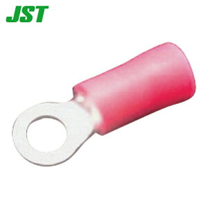 JST ���{�����[�q FV1.25-MS3 �r�j���≏�t�ی^�[�q(F�`) FV1.25-MS3 100 �� (1��)