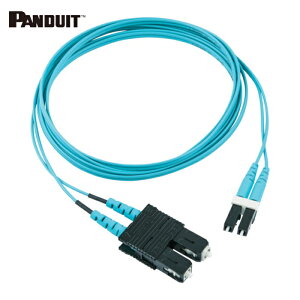 �p���h�E�C�b�g PANDUIT FX2ERLNSNSNM005 ���t�@�C�o�[�p�b�`�R�[�h OM3(�ᑹ���^�C�v) �В[SC�f���v���b�N�X�В[LC�f���v���b�N�X ���C�U�[ 5m (1�{)
