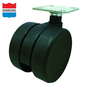 SAMSONG FROG-P-65-BK �f�U�C���o�փL���X�^�[�uFrog�v�� �v���[�g ���� 65mm (1��)