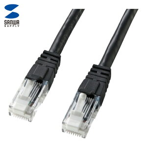 �T�����T�v���C KB-T6TS-01BKN �ߐ܂�h�~�J�e�S��6LAN�P�[�u�� (1�{)