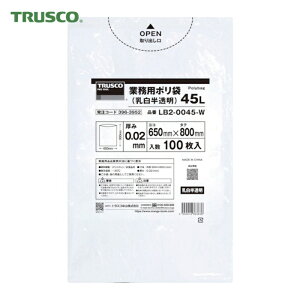 �g���X�R TRUSCO �Ɩ��p�|����0.02X45L(����������)100���� (1��) LB2-0045-W
