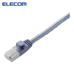 �G���R�� ELECOM LD-GPT/BU5/RS Cat6�Ή��c���܂�h�~LAN�P�[�u�� 5m �u���[ (1�{)