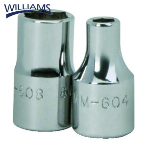 WILLIAMS 1/4�h���C�u �f�B�[�v�\�P�b�g 6�p 5mm (1��) �i�ԁFJHWMMD-605