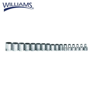 WILLIAMS �E�B���A���Y JHWMSB-17RC 3/8�h���C�u �\�P�b�g�Z�b�g 12�p 17�� (1S)
