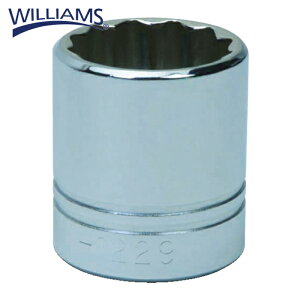 WILLIAMS 1/2�h���C�u �\�P�b�g 12�p 25mm (1��) �i�ԁFJHWSTM-1225