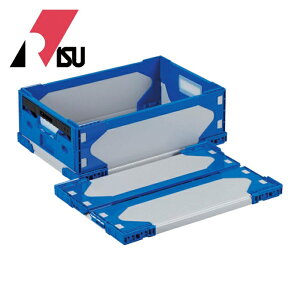 �򕌃v���X�`�b�N�H�� ���X ���b�g�n�C�u���b�h�܂肽���݃R���e�i 611570 LT-RS-SS26�O���[/�_�[�N�u���[525×350×181 (1��) �i�ԁFLTRSSS26GYDB525X350X181