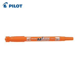 �p�C���b�g PILOT �����}�[�J�[ �c�C���}�[�J�[ �ׁE�ɍ� �I�����W (1�{) �i�ԁFMEF-12EU-O