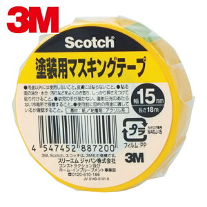 3M �X���[�G�� �X�R�b�` �h���p�}�X�L���O�e�[�v 15mm×18m (1��) �i�ԁFM40J-15