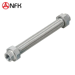 �썑�t���L NFK NK-1100/SUS304-15A-1000L �t�B�b�g���j�I�����t���L�V�u���z�[�X(���n�ڎ�) ���j�I��SUS304(ALLSUS304) 15A×1000L (1�{)