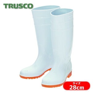 �g���X�R TRUSCO �S��c��PVC�ϖ����C 28.0cm �z���C�g (1��) ORSB280-W
