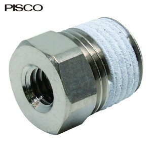 ���{�s�X�R PISCO �`���[�u�t�B�b�e�B���O �����p��u�b�V�� ���˂�R1/8 �߂˂�M5×0.8 (1��) �i�ԁFPF01-M5