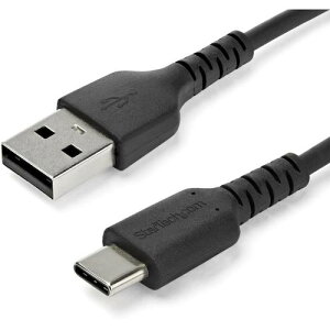 StarTech �X�^�[�e�b�N USB�P�[�u��/A-C/2m/USB 2.0/480Mbps/���ϋv/�I�X�E�I�X/BK (1��) �i�ԁFRUSB2AC2MB