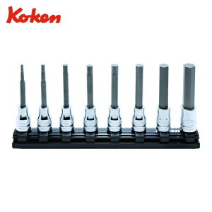 �R���H�ƌ����� Ko-ken RS3010MZ/8-L75 9.5mm���� Z-EAL�w�b�N�X�r�b�g�\�P�b�g���[���Z�b�g8���g (1��)