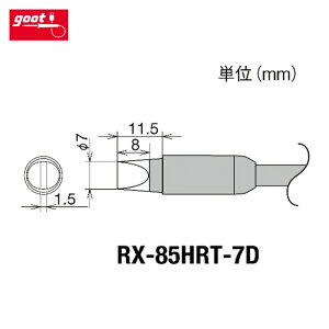 ���m�d�@�Y�� goot �O�b�g �����R�e��iRX-8�V���[�Y�j ���Đ敝7mm (1��) �i�ԁFRX-85HRT-7D