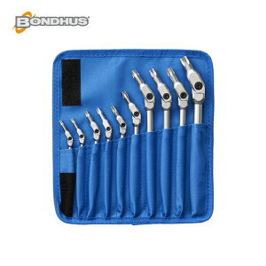 BONDHUS �{���_�X �w�b�N�X���[�u�����` HEX PRO �s�{�b�g�w�b�h �g���N�X�����`�Z�b�g 10�{�g�iT15-T55�j (1S) �i�ԁFSP10-IC-22