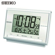SEIKO 温湿度付き電波時計 (1個) SQ698S