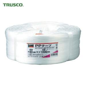 �g���X�R TRUSCO �Ђ� �R �q�� PP�e�[�v ��90mm×����1000m (1��) �i�ԁFTPP-901000