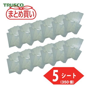 �g���X�R TRUSCO �܂Ƃߔ��� �E���^���N�b�V�����V�[��8mm�ی^ 5�V�[�g����(1�V�[�g70��) (1S) TP8R70-5P