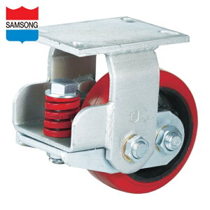 SAMSONG �X�v�����O�@�\�t���L���X�^�[ �Œ�150mm �ω׏d670kg (1��) �i�ԁFTP7160R-PCI-BB