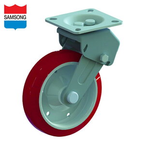 SAMSONG TP6061R-02-PSD-SA-R �X�v�����O�����L���X�^�[ �Œ� PU�� 150mm (1��)