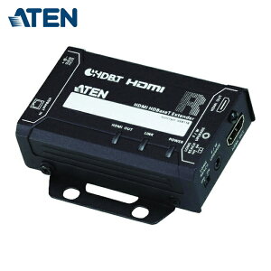 ATEN VE811 �r�f�I������ HDMI/4K/�R���p�N�g���f��/HDBaseT/1080p�����O���[�`���[�h�Ή� (1��)