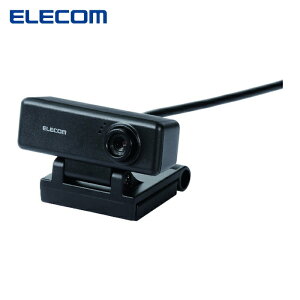 �G���R�� ELECOM ���C�h���HD�Ή�100����fWeb�J���� �}�C�N���� �u���b�N (1��) �i�ԁFUCAM-C310FBBK