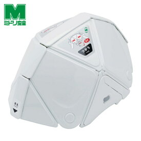 ミドリ安全 防災用折りたたみヘルメット フラットメット2 TSC-10N ホワイト (1個) TSC-10N-W