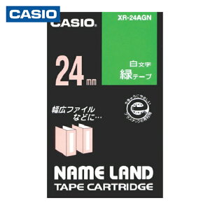 �J�V�I CASIO XR-24AGN (����) �l�[�������h�p�΃e�[�v�ɔ�����24mm (1��)
