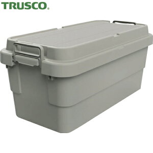 トラスコ TRUSCO 道具箱 トランクカーゴ フラット天板仕様 70L グレー (1台) 品番:GYCF-70