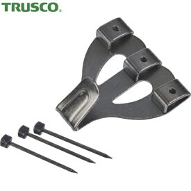 TRUSCO(トラスコ) 石膏ボード木壁用フック 3本針 黒 (1袋) 品番：FRW-1003