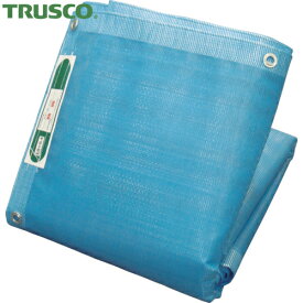 TRUSCO(トラスコ) ストロングメッシュシート 3.6m×5.4m ブルー (1枚) 品番：GM-3654B