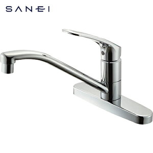 サンエイ SANEI シングル台付混合栓 (1台) 品番:K676EV-13
