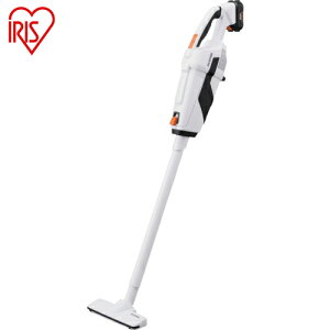 アイリスオーヤマ IRIS 573924 充電式スティッククリーナー JCL108 ホワイト (1台) 品番:JCL108