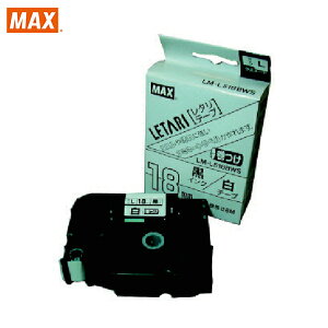 MAX }bNX xv^pe[vJ[gbW r[|bv~jpe[v 18mm × 8m (1) iԁFLM-L518BWS