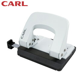 カール 2穴パンチ アリシス ホワイト 穴あけ枚数20枚 (1個) 品番：LPN-20-W